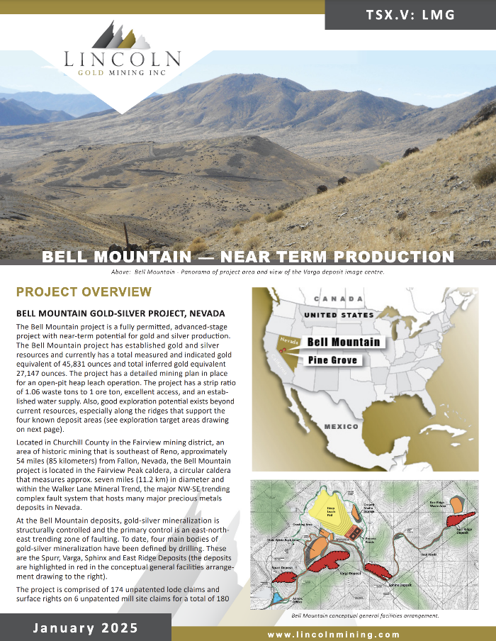 Bell Mountain Factsheet